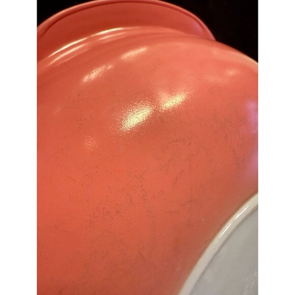 Vintage Pyrex 2 Qt Casserole Baking Dish Pink Flamingo - Picture 7 of 10